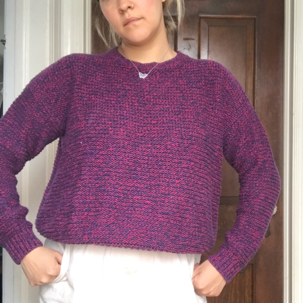 cozy knit sweater
